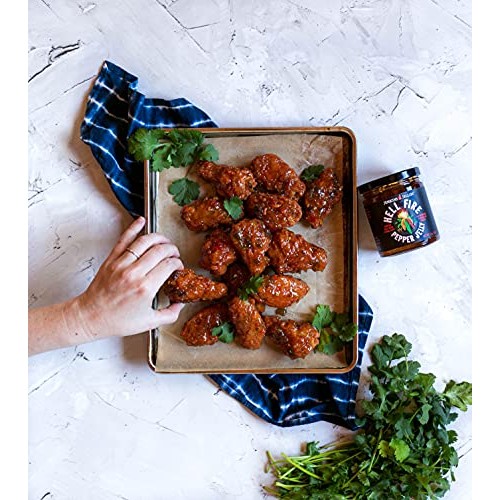 Jenkins Jellies 11Oz Hell Fire Regular Jars Set Pack Of 3, Hot