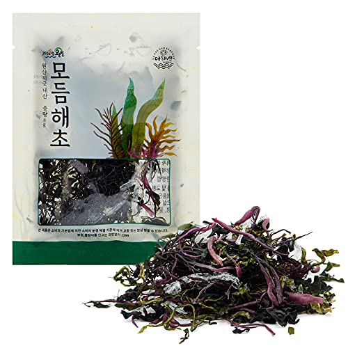 Assorted Seaweed Salad [ Korean Food ] Ready-To-Eat Salad Kit, 6