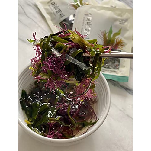 Assorted Seaweed Salad [ Korean Food ] Ready-To-Eat Salad Kit, 6
