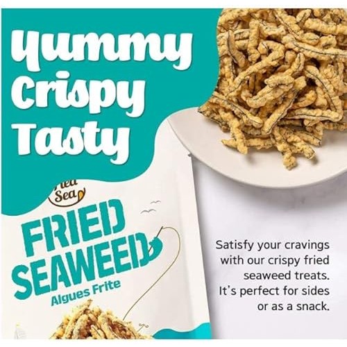 Crispy Seaweed Snacks Made with Gim [ 3 PACK ] Crunch + Crispy H...
