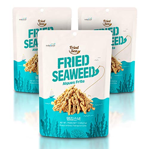 Crispy Seaweed Snacks Made with Gim [ 3 PACK ] Crunch + Crispy H...