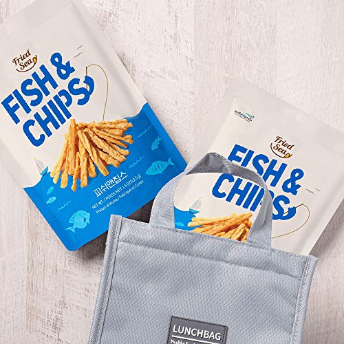 Fish And Chips Made Wtih Real Fish [ 3 Pack ] Crunch + Crispy He