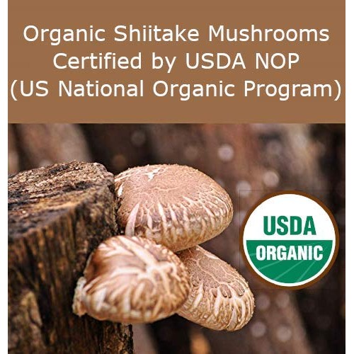 Organic Korean Shiitake Mushroom Powder [ USDA Certified ] All N...