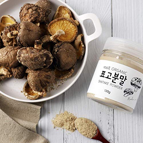 Organic Korean Shiitake Mushroom Powder [ USDA Certified ] All N...
