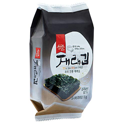 Premium Roasted Seaweed Snack [ Korean Snacks ] Crispy, Roasted