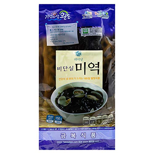 Silky Dried Seaweed From Wando 완도 [ Korean Food ] Sea Superfoo