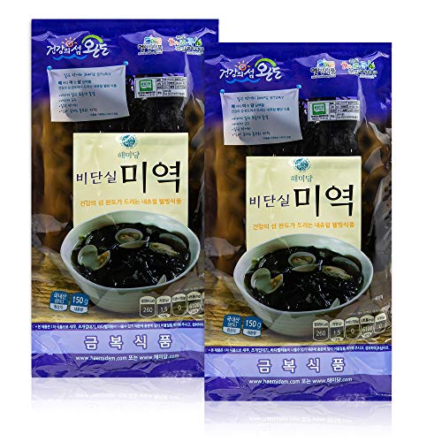 Silky Dried Seaweed From Wando 완도 [ Korean Food ] Sea Superfoo