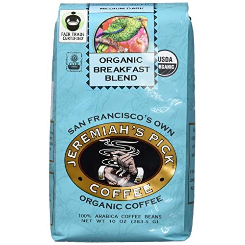 Jeremiahs Pick Coffee Colombia Supremo Ground Coffee, 10-Ounce