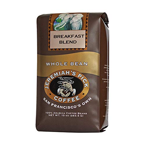 Jeremiahs Pick Coffee Breakfast Blend, Dark Roast Whole Bean Co
