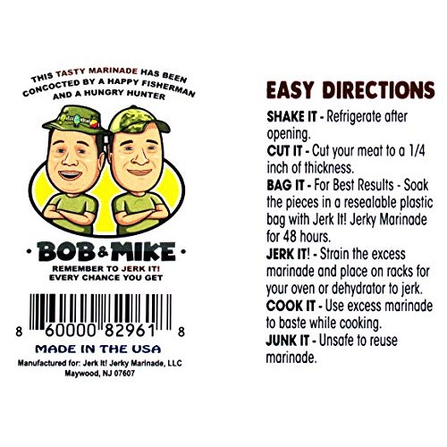 Jerk It! Jerky Marinade - Tasty All Purpose Marinade - Awesome F