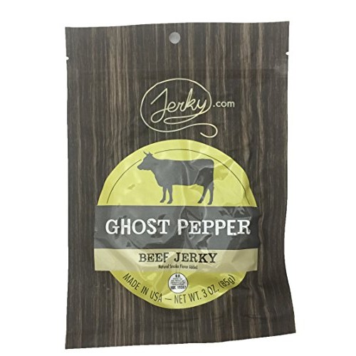 Jerky.Coms Ghost Pepper Beef Jerky - All-Natural, No Added Pres