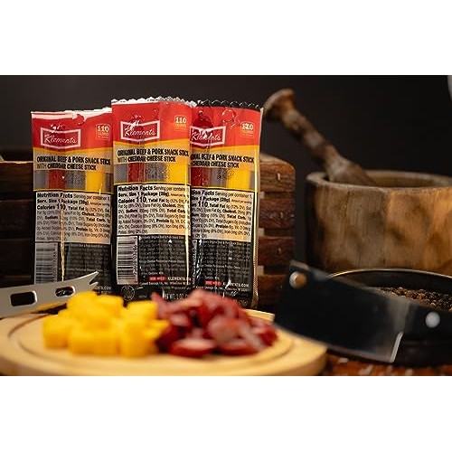 Meat Stick & Cheese 26 PC. Variety Pack Snack Sampler | Bold Fla...