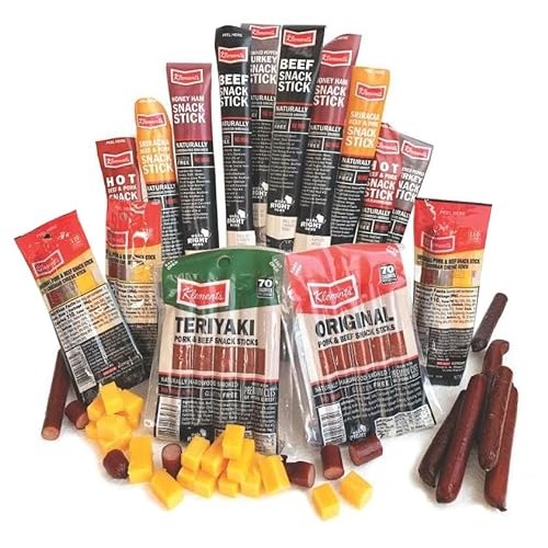 Meat Stick & Cheese 26 PC. Variety Pack Snack Sampler | Bold Fla...