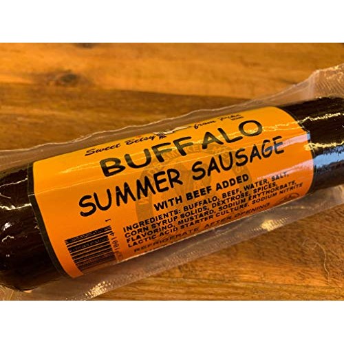 Smoked Buffalo Summer Sausage - 2 Pack - 16 Oz.