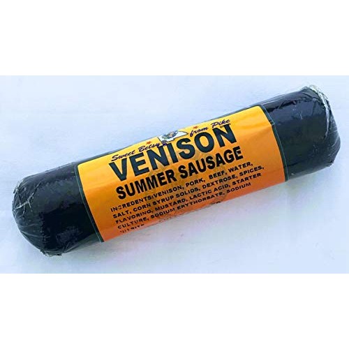 Smoked Venison Summer Sausage - 8 Oz.
