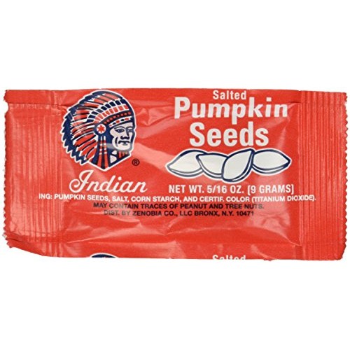 Indian Pumpkin Seeds Salted, 5/16 Oz, 36 Count