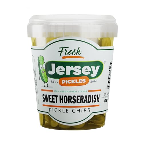 Jersey Pickles - Sweet Horseradish Chips 1/2 Gallon