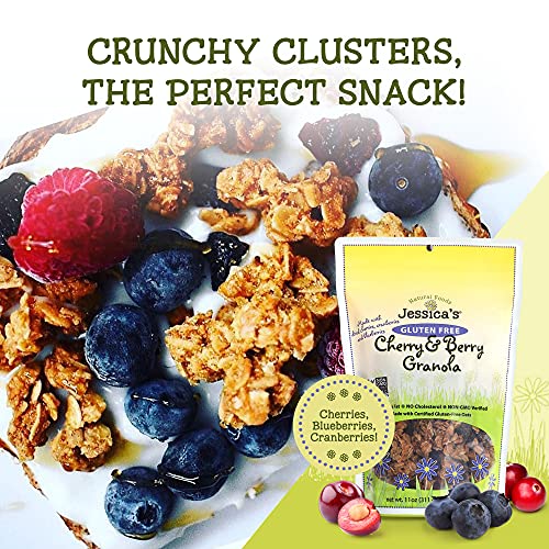 Jessica’s Natural Foods - Gluten-Free Cherry & Berry Granola mad...