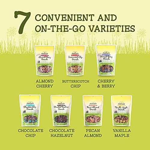 Jessica’s Natural Foods - Gluten-Free Cherry & Berry Granola mad...