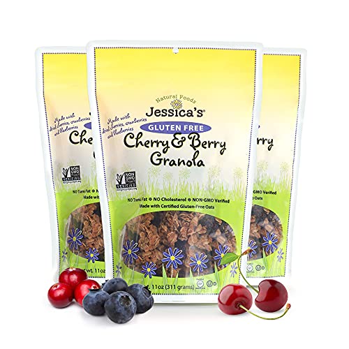 Jessica’s Natural Foods - Gluten-Free Cherry & Berry Granola mad...