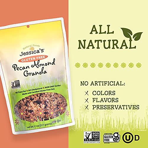 Jessica’s Natural Foods - Gluten-Free Pecan Almond Granola made ...