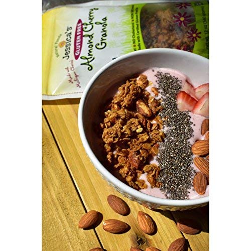 Jessicas Natural Foods Gluten-Free Almond Cherry Granola 11 oz....