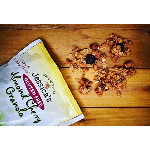 Jessicas Natural Foods Gluten-Free Almond Cherry Granola 11 oz....