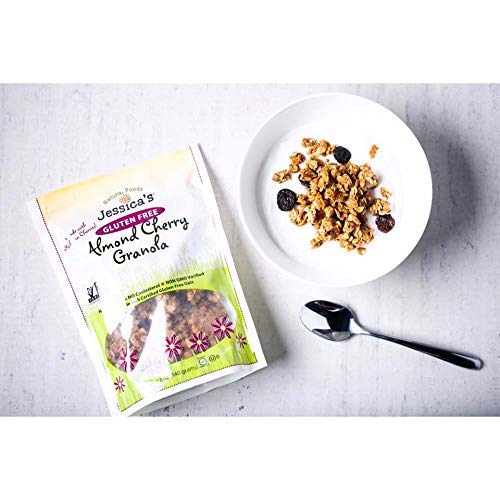 Jessicas Natural Foods Gluten-Free Almond Cherry Granola 11 oz....
