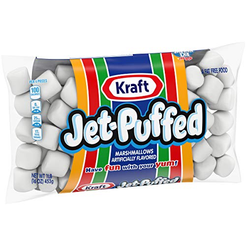 Jet Puffed Marshmallows 16 Oz Bag, Pack Of 12