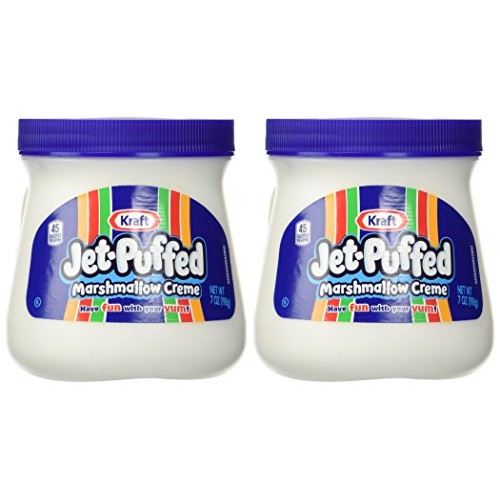 Kraft Jet Puffed Marshmallow Creme Spread, 7Oz Pack Of 2
