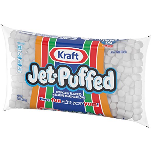 Jet-Puffed Mini Marshmallows 10 Oz Bags, Pack Of 24
