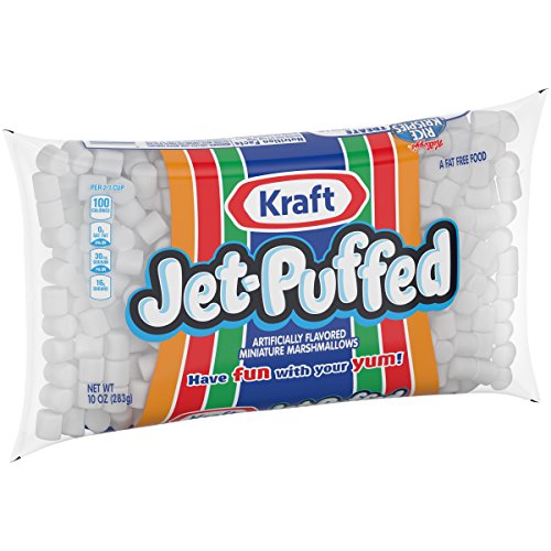 Jet-Puffed Mini Marshmallows 10 Oz Bags, Pack Of 24