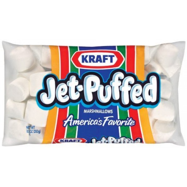 Kraft Jet-Puffed Original Marshmallows, 10 Oz Bag Pack Of 4