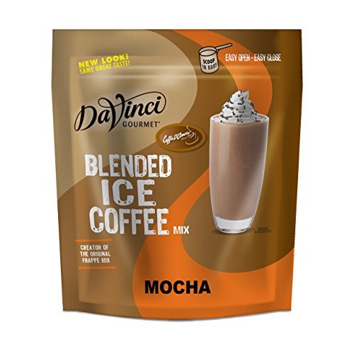 Davinci Gourmet Blended Ice Coffee Mix, Mocha, 3 Pound