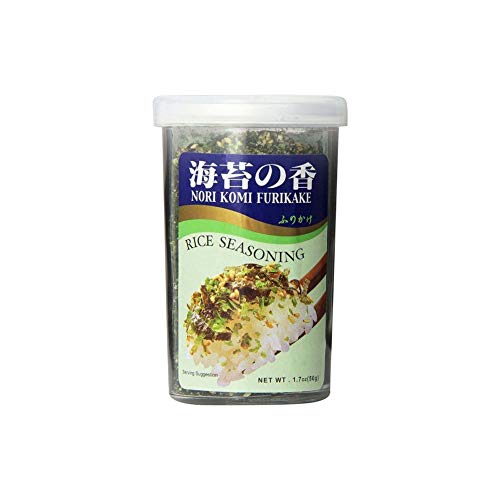 Jfc - Nori Komi Furikake Rice Seasoning 1.7 Ounce Jar Pack Of 2