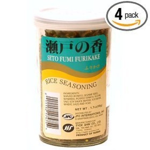Jfc Seto Fumi Furikake Rice Seasoning, 1.7-Ounce Jars Pack Of 4