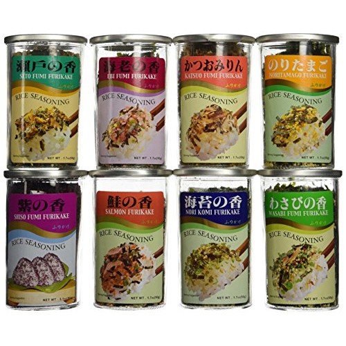 Rice Seasoning Furikake 8 Variety Furikake Set