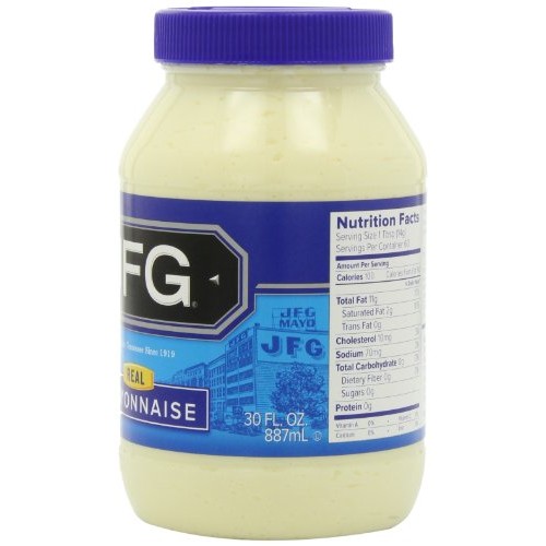 Jfg Real Mayonnaise 30 Oz. Jar Pack Of 4