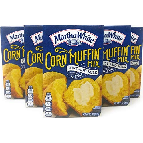 Martha White Corn Muffin Mix - 6 x 7.5 Oz of Martha White Corn M...