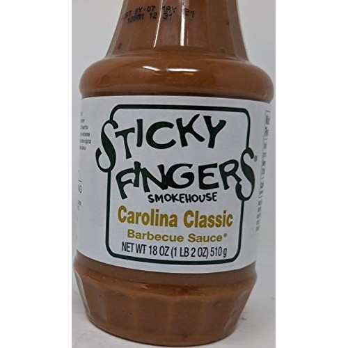 Sticky Fingers Carolina Classic Barbeque Sauce Bundle - 3 X 18 O