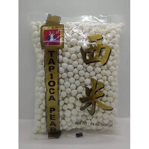 Tapioca Pearl / White , Large Balls, 14Oz 400G
