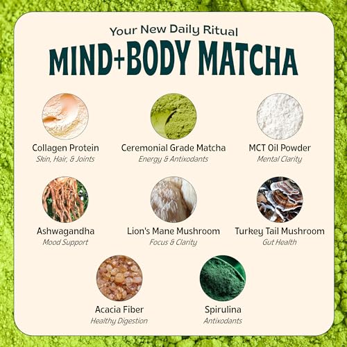 Matcha Super Latte - Ceremonial Grade Green Tea Organic Matcha P...