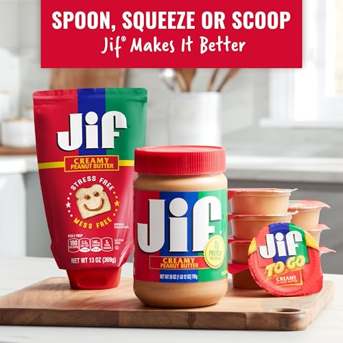 Jif Creamy Peanut Butter, 16 Ounces
