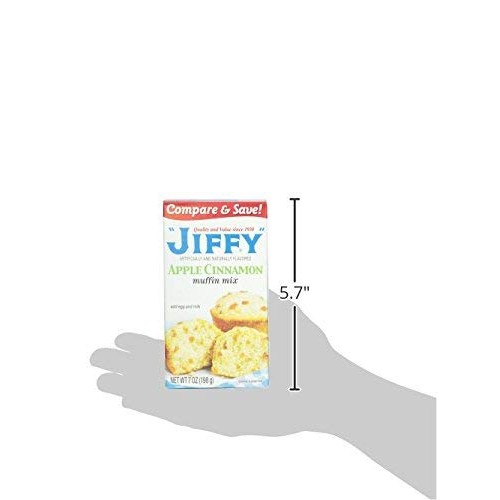 Jiffy Apple Cinnamon Muffin Mix Pack Of 6