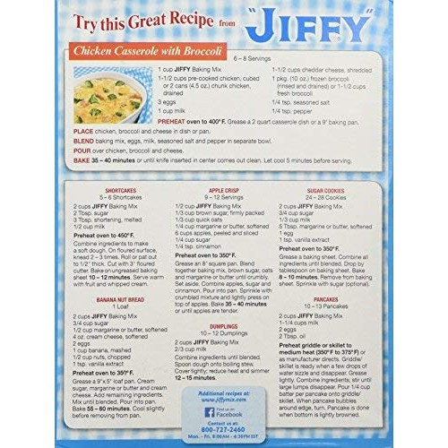 Jiffy All Purpose Baking Mix 40Oz 3 Pack
