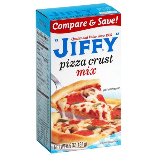 Jiffy Pizza Crust Mix 6.5Oz 5 Pack