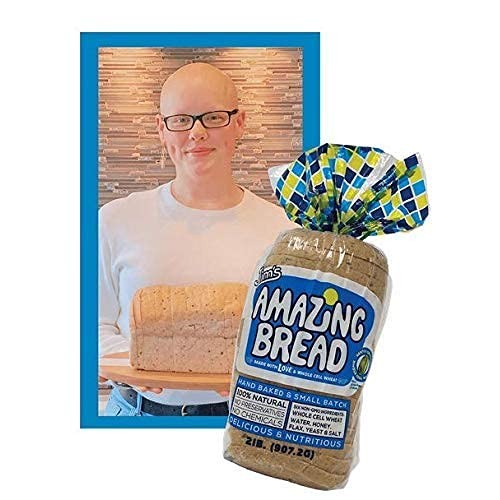 Jims Amazing Bread - / Sliced Whole Wheat Bread 2lb / Gluten In...