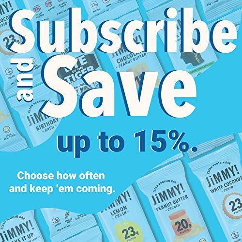 Jimmy! Keto Bar, Delicious Protein Snack For Keto Diet, High Fat