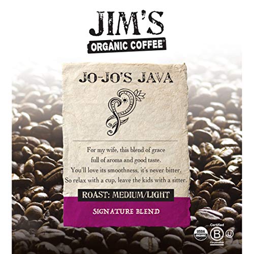 Jim’S Organic Coffee – Jo-Jo’S Java Blend – Medium / Light Roast