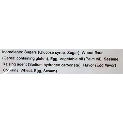 Jing Jih Jen Sachima Chinese Fried Flour Snack 2 Packs Sesame